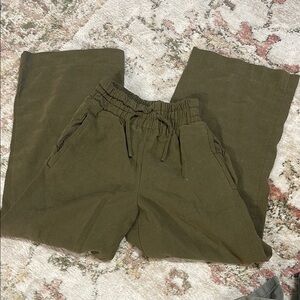 Zara Kids Olive Green Casual Bottoms